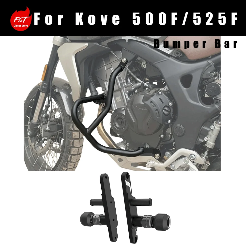 Crash Bar / Engine Guard for Kove 500F & 525F | Racing Anti-Collision Bumper, Motorcycle Modification Protective Parts
