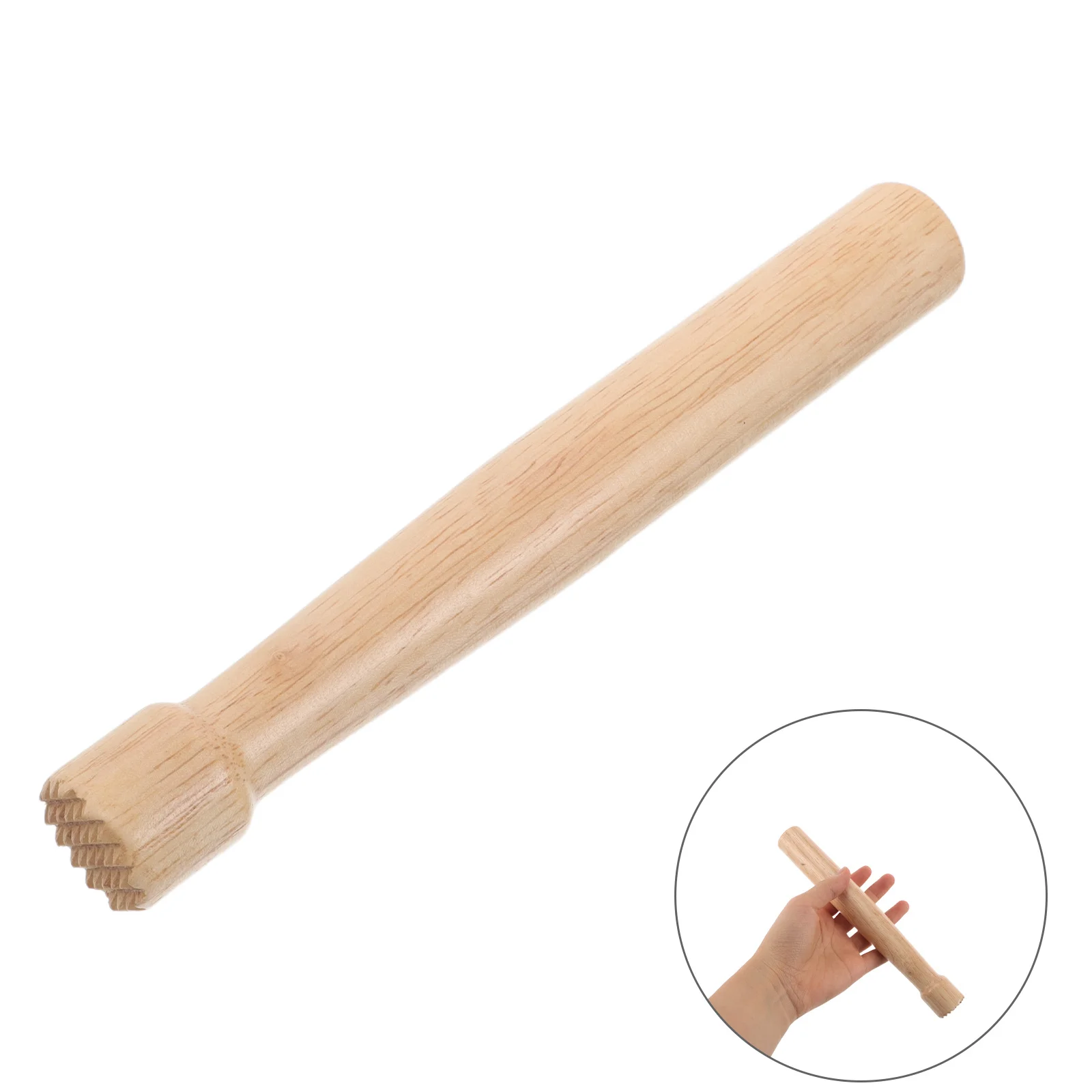 1pcs Wooden Muddler Solid Wood Drink Masher For Mojitos Cocktails Non-Slip Grip Bartender Tool - Home Bar Kitchen Bar
1pcs Wooden Muddler Solid Wood Drink Masher For Mojitos Cocktails Non-Slip Grip Bartender Tool - Home Bar Kitchen Bar