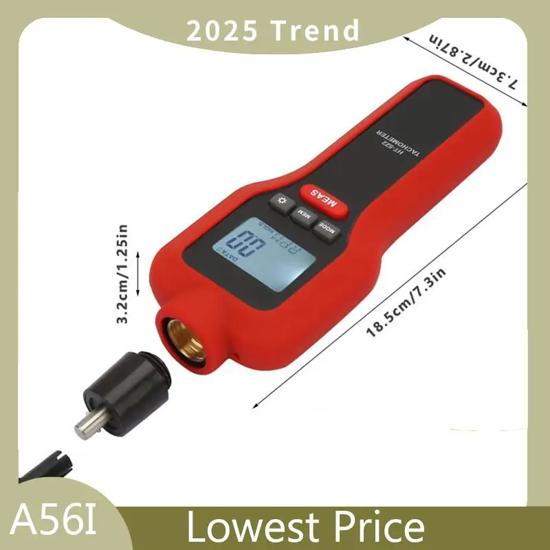 A56I Top Non-Contact Speed Meter Digital Dual-Purpose Tachometer Formotors Forwashing Machines
A56I Top Non-Contact Speed Meter Digital Dual-Purpose Tachometer Formotors Forwashing Machines