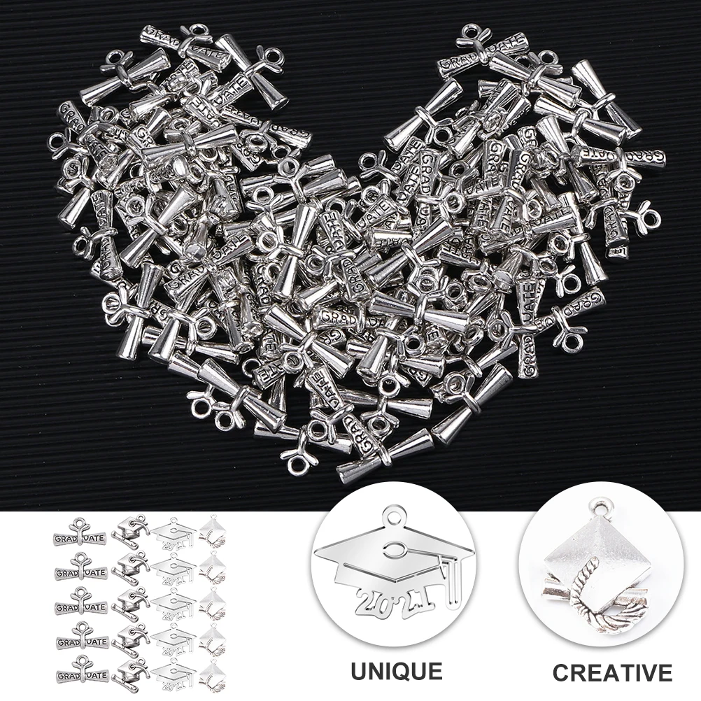 48pcs Doctoral Hat Jewelry Pendants Alloy Diy Accessories Graduation Charms Keychain Phone Pendant Stylish Lightweight Design 
48pcs Doctoral Hat Jewelry Pendants Alloy Diy Accessories Graduation Charms Keychain Phone Pendant Stylish Lightweight Design