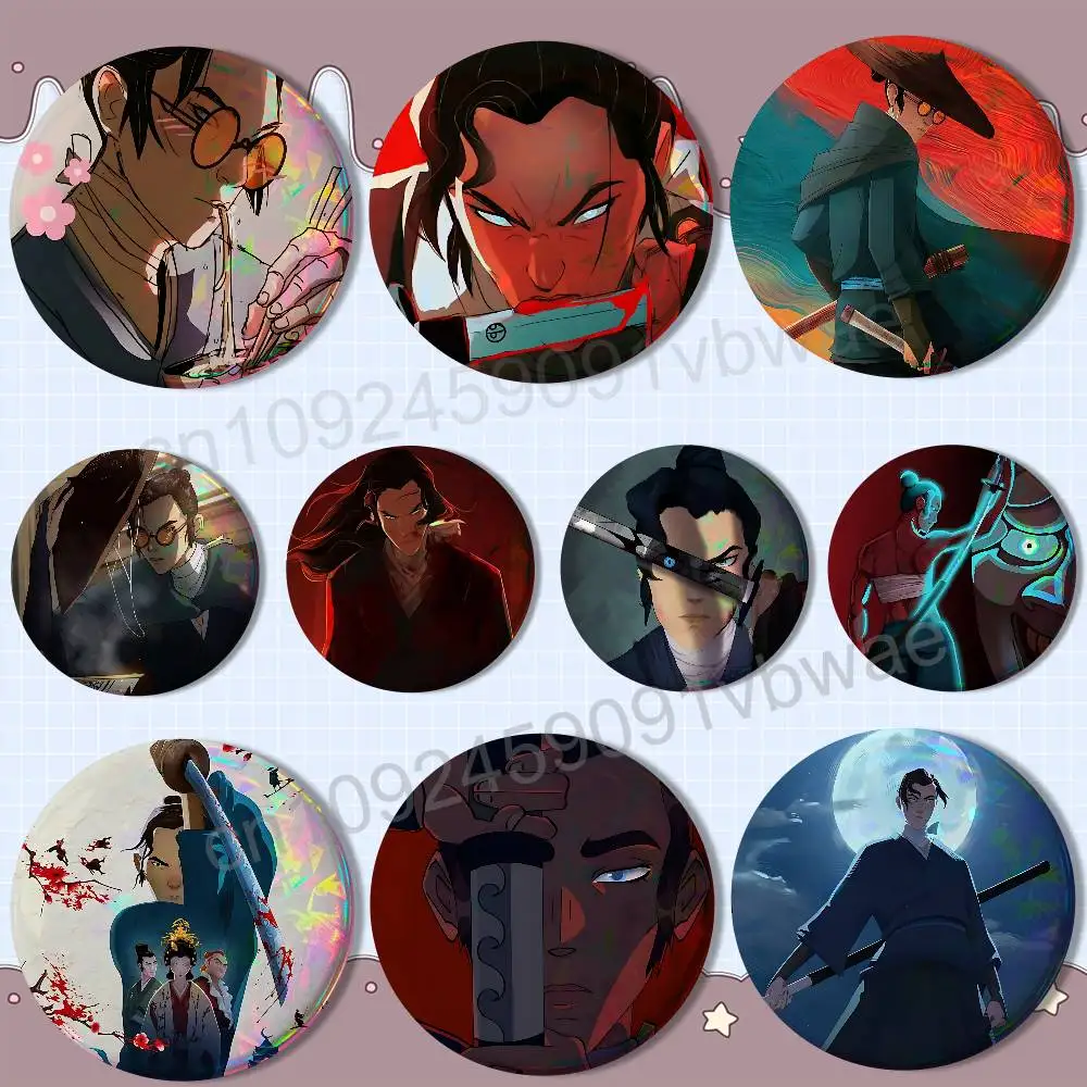 Akemi Mizu Blue Eye Samurai Creative Round Badge Button Pin Bag Decor Fans Collection Friends Gift Brooch
Akemi Mizu Blue Eye Samurai Creative Round Badge Button Pin Bag Decor Fans Collection Friends Gift Brooch