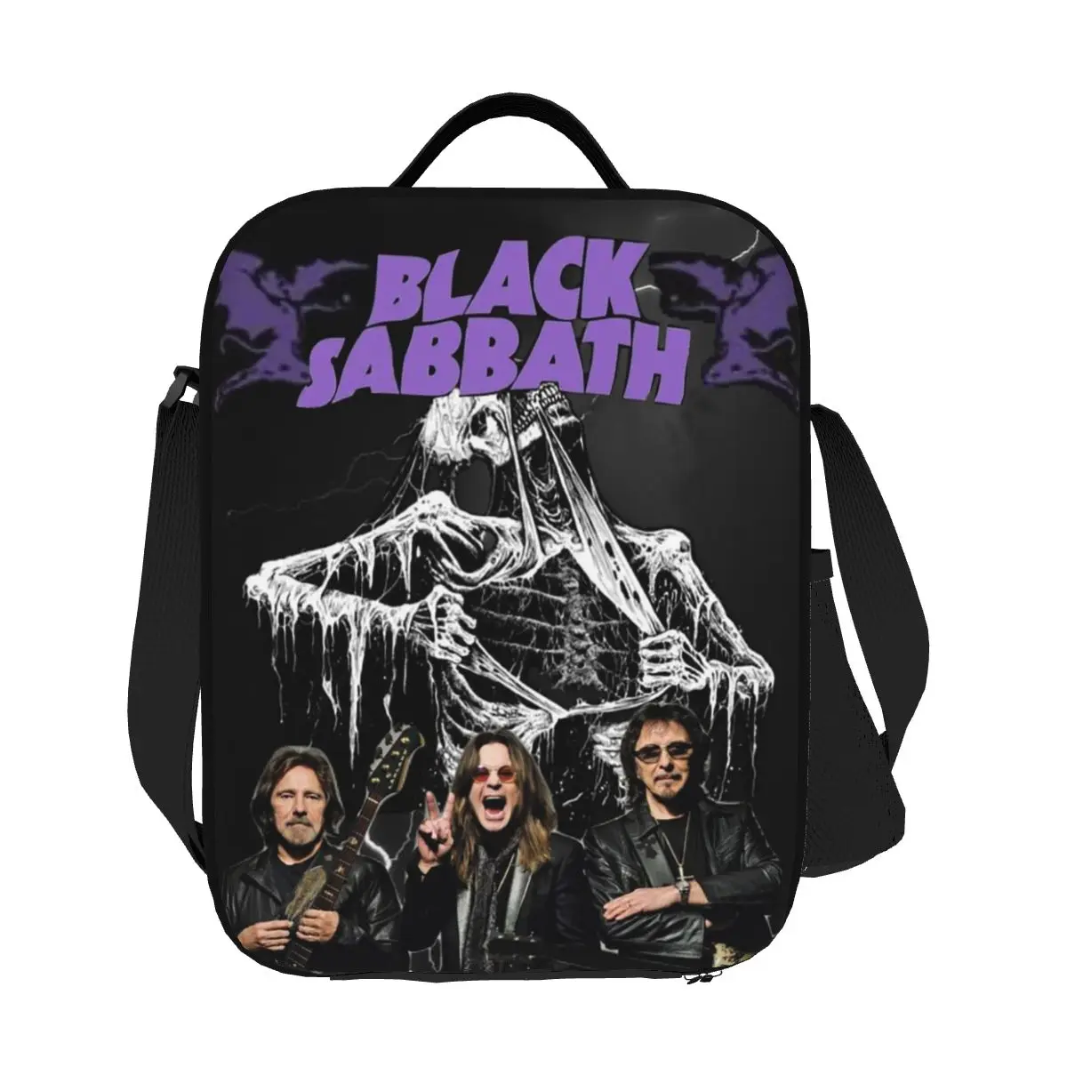 Изолированная сумка для обеда Black Sabbath для женщин и детей, герметичные коробки для еды, термосумка для ланча
Изолированная сумка для обеда Black Sabbath для женщин и детей, герметичные коробки для еды, термосумка для ланча