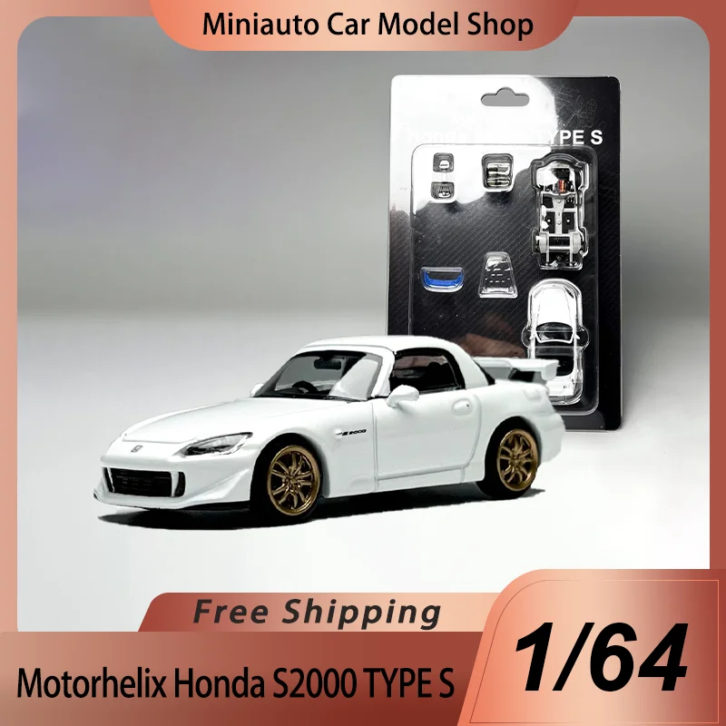 New In Stock Motorhelix Mh 1:64 Honda S2000 Type S Assembly Alloy Miniature Diecast Mode Convertible Sports Car Kids Toys Gift
New In Stock Motorhelix Mh 1:64 Honda S2000 Type S Assembly Alloy Miniature Diecast Mode Convertible Sports Car Kids Toys Gift