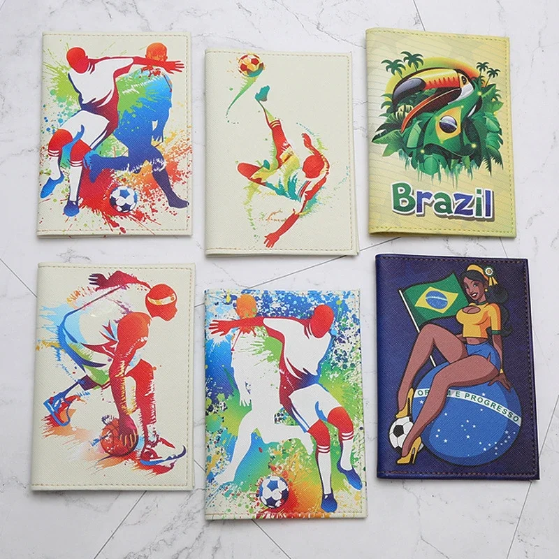 Basketball Football Players Pattern Passport Holder Travel Wallet PU Leather Cartoon Sports Passport Cover Case Protector Sleeve
Basketball Football Players Pattern Passport Holder Travel Wallet PU Leather Cartoon Sports Passport Cover Case Protector Sleeve