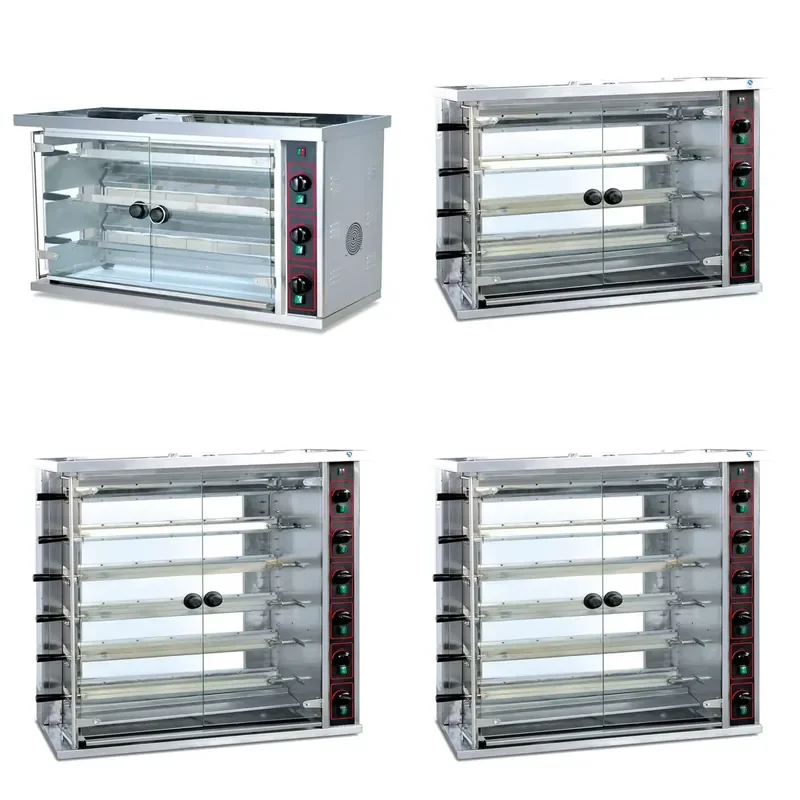 2026 High Quality Commercial Kitchen Equipment Chicken Roaster Easy Clean for Hotel Restaurants
2026 High Quality Commercial Kitchen Equipment Chicken Roaster Easy Clean for Hotel Restaurants
