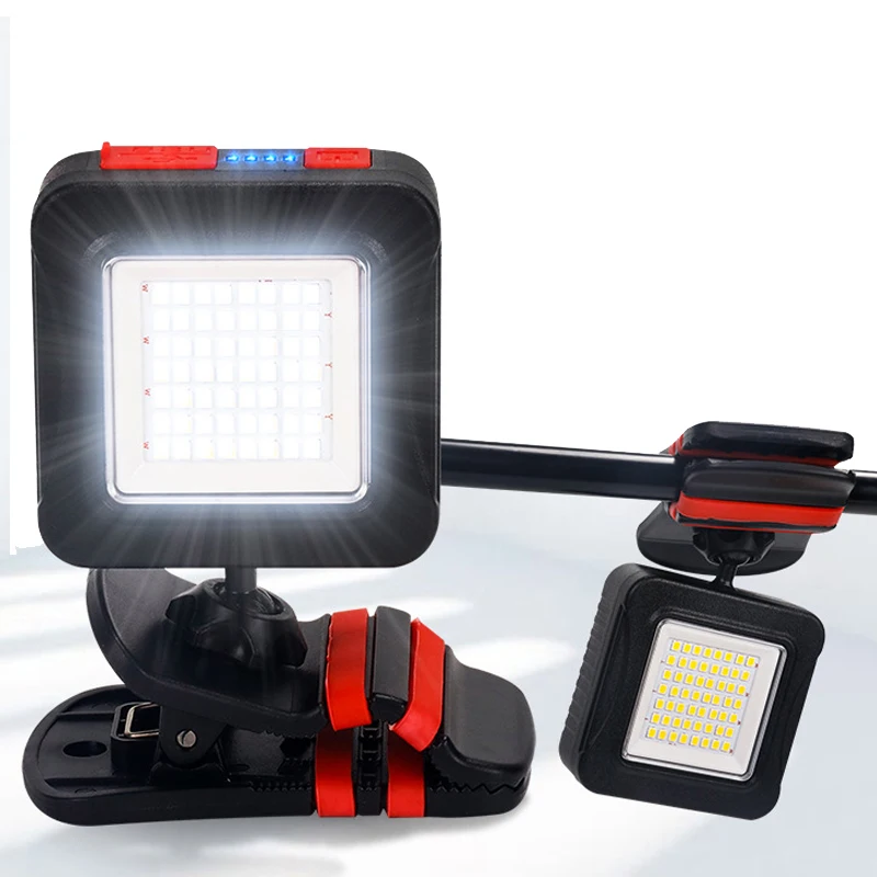 Rechargeable Clip on Work Light Selfie Lamp 3000mA USB-C Work Light 360° Inspection Lamp Portable Emergency Fishing Torch 3Mode
Rechargeable Clip on Work Light Selfie Lamp 3000mA USB-C Work Light 360° Inspection Lamp Portable Emergency Fishing Torch 3Mode