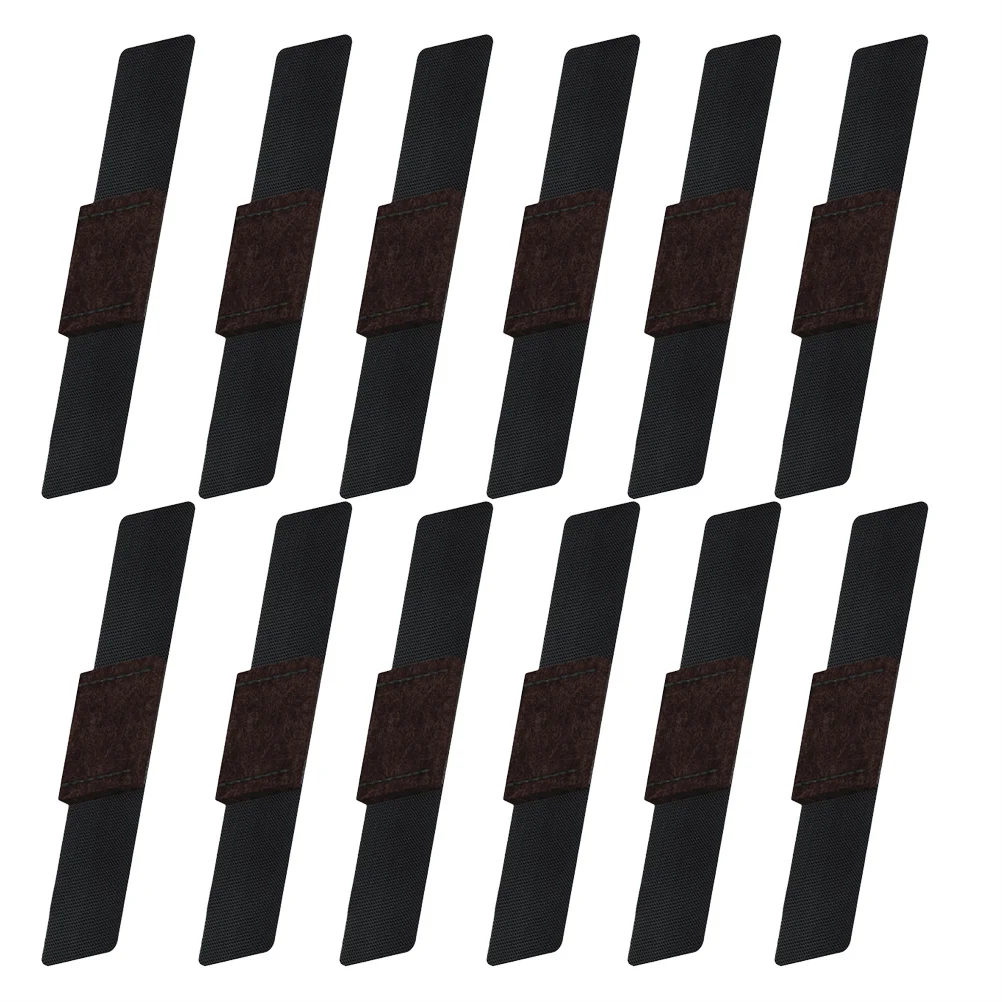 12 Pcs Floor Mat with Hook Bow Pads Savers for Sled Base Chair Feet Protectors 145X3CM Cloth Furniture Fasteners Loop
12 Pcs Floor Mat with Hook Bow Pads Savers for Sled Base Chair Feet Protectors 145X3CM Cloth Furniture Fasteners Loop