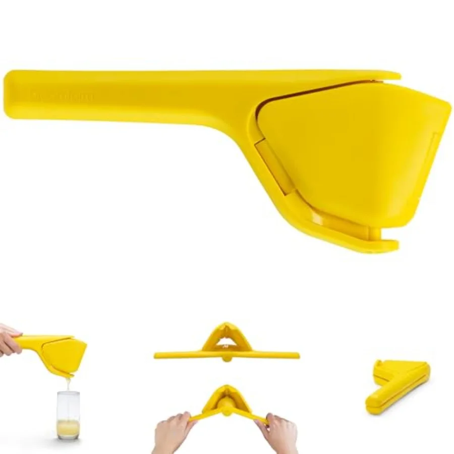 Fluicer Fold-Flat Citrus Juicer - Lemon Space-saving storage, gets every last drop
Fluicer Fold-Flat Citrus Juicer - Lemon Space-saving storage, gets every last drop