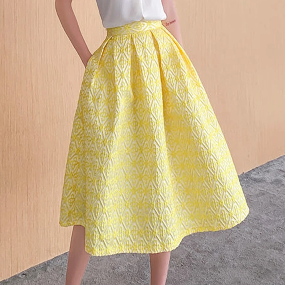 Jacquard skirt women's 2025 spring new high-waisted and thin high-end tutu medium and long umbrella skirt children
Jacquard skirt women's 2025 spring new high-waisted and thin high-end tutu medium and long umbrella skirt children