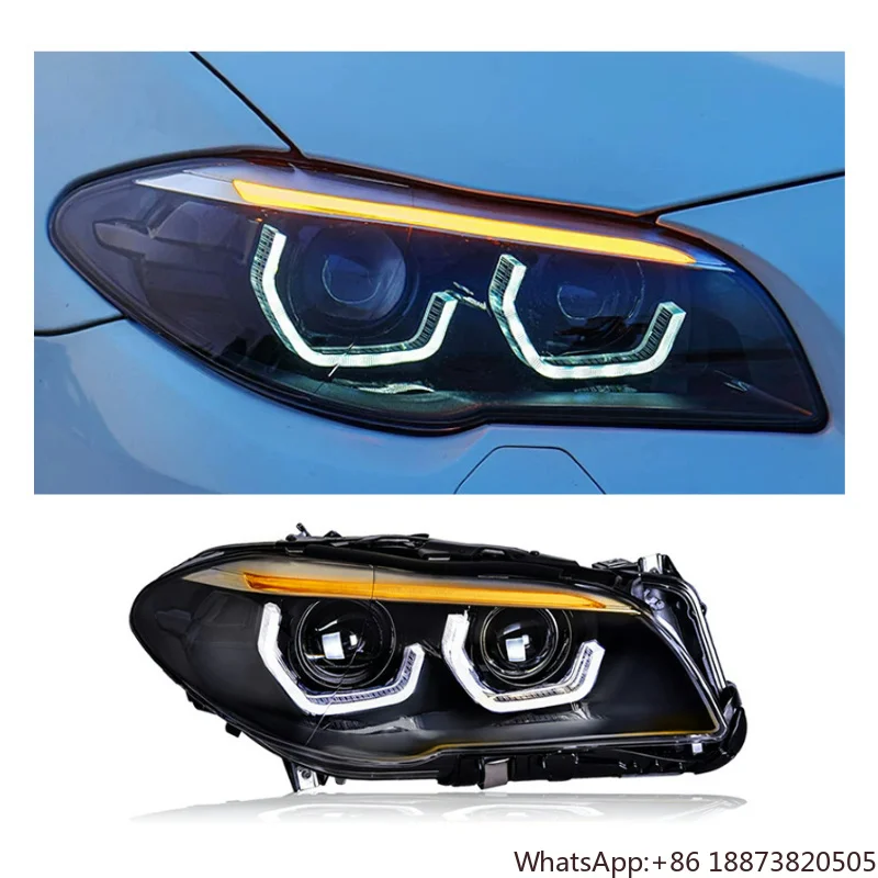 Обновление фар F10 для BMW 5 серии 2010-2017 гг. Светодиодные фары DRL 520i 525i 530i Модифицированные бифокальные линзы F10 F11 F18 Фара
Обновление фар F10 для BMW 5 серии 2010-2017 гг. Светодиодные фары DRL 520i 525i 530i Модифицированные бифокальные линзы F10 F11 F18 Фара