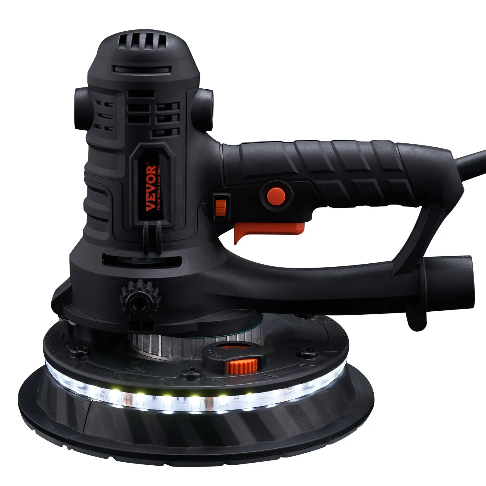 Drywall Sander 800W Brush Motor 1200-2300RPM Variable Speed & Auto Vacuum
Drywall Sander 800W Brush Motor 1200-2300RPM Variable Speed & Auto Vacuum