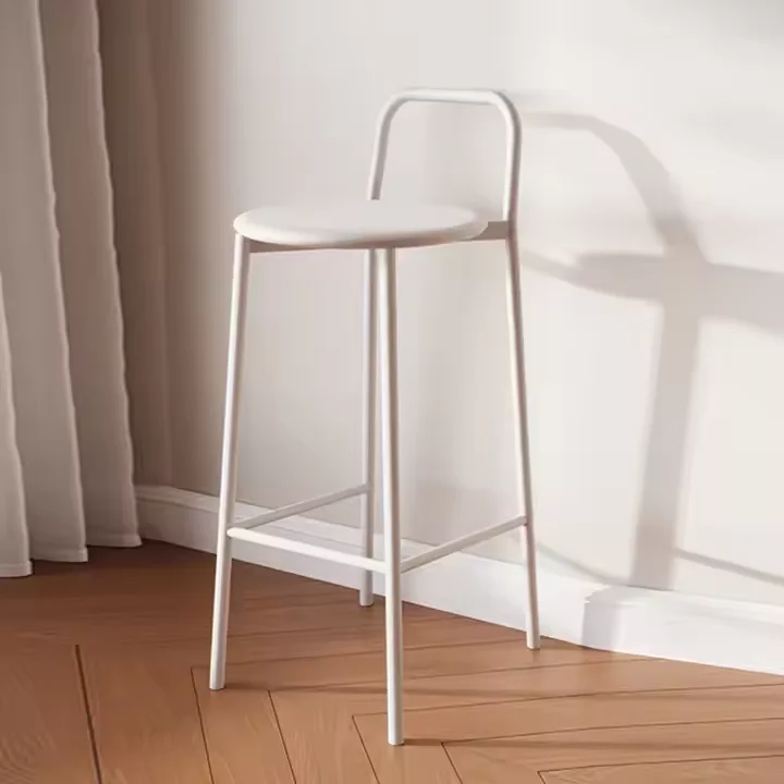 Nordic Modern Designer High Stool Simple Luxury Outdoor Bar Chair with Casual Backrest for Kitchen Home Bars and Living Rooms
Nordic Modern Designer High Stool Simple Luxury Outdoor Bar Chair with Casual Backrest for Kitchen Home Bars and Living Rooms