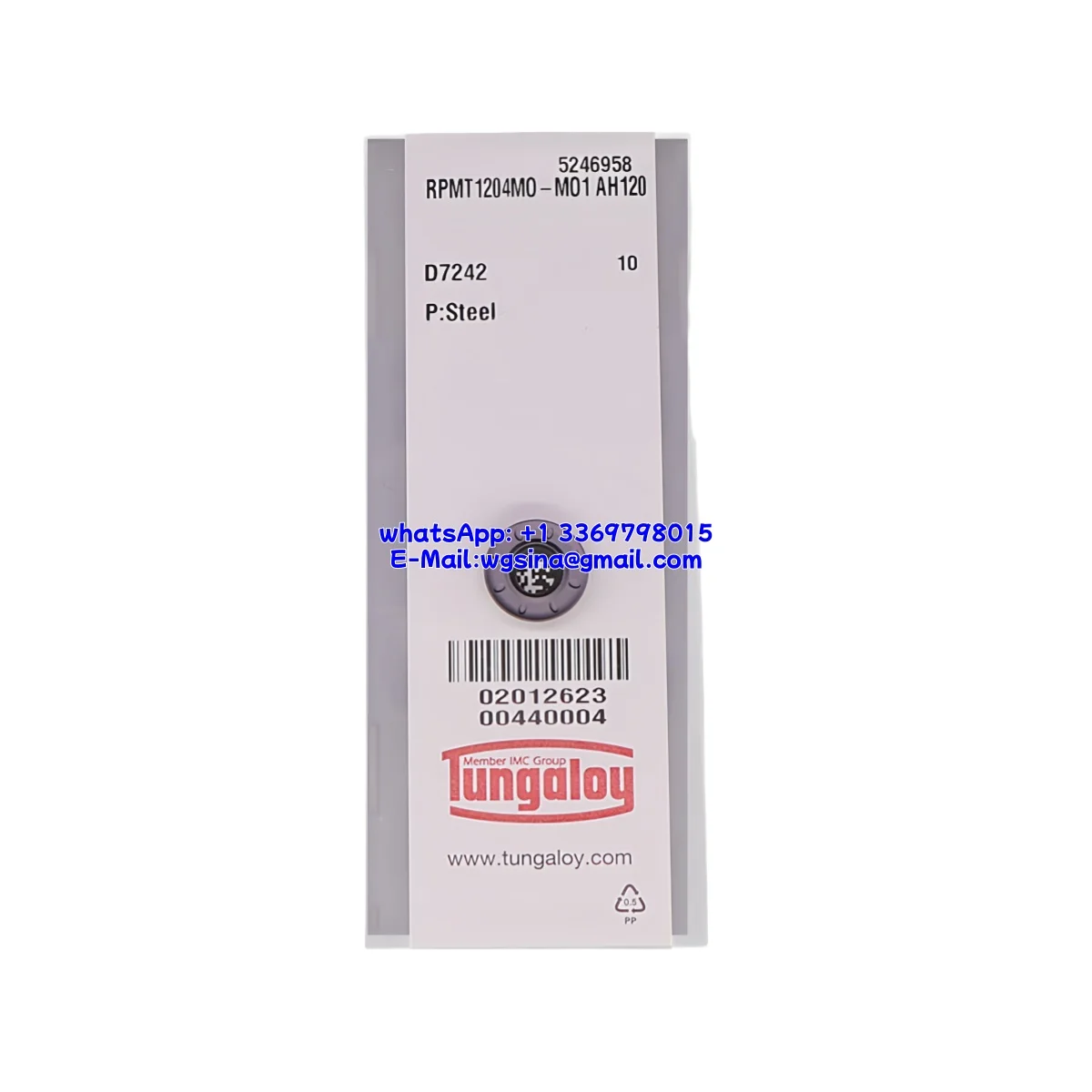 100% Original RPMT RPMW RPMT08T2 10T3 1204 RPMW1003 MO-M01 -ZI AH120 AH725 Milling Insert