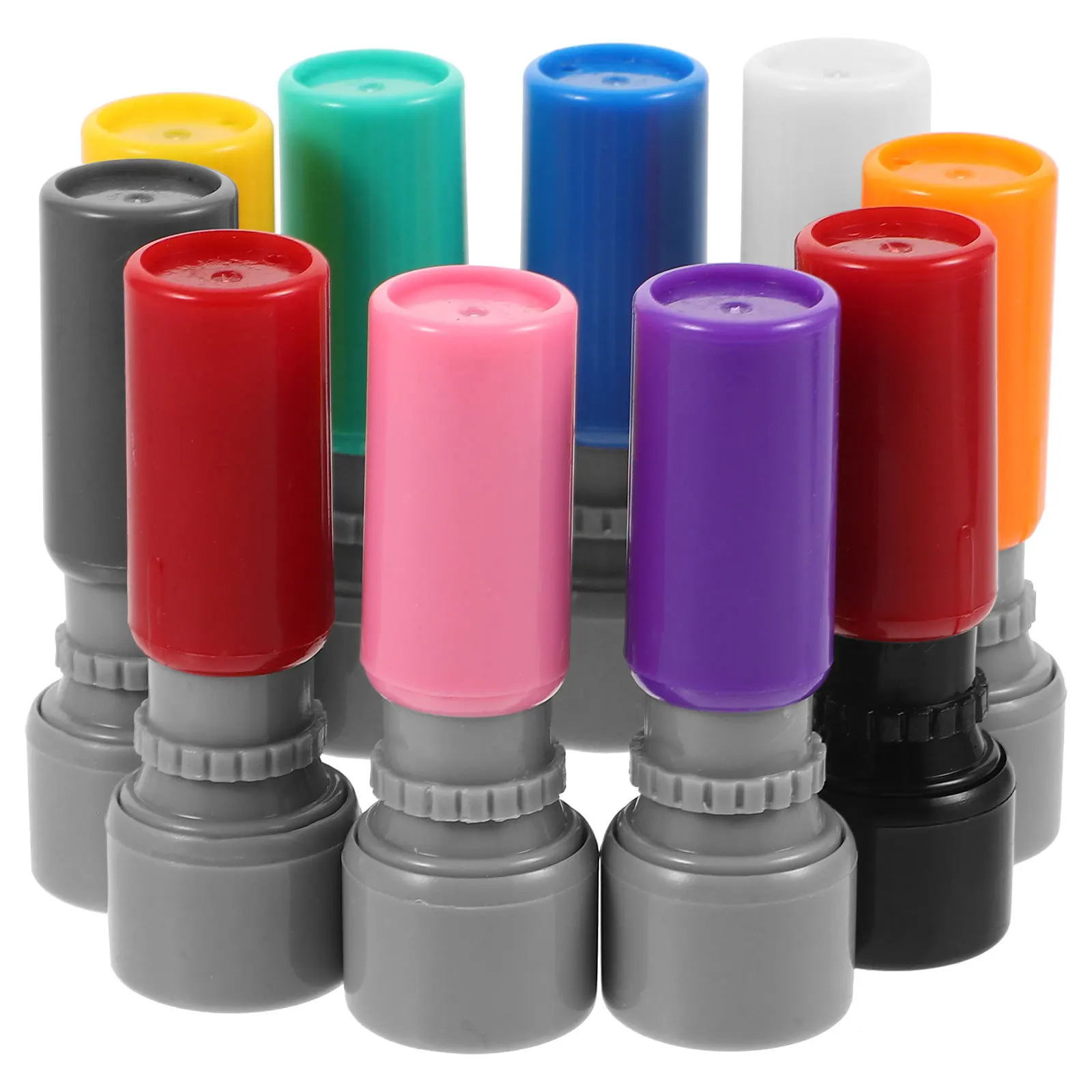 10 шт., круглая печать, сделай сам, пустой футляр для штампов с именем, маленькие штампы, портативный инструмент для изготовления печати для уникального подарка, рукоделия, школьных игр
10 шт., круглая печать, сделай сам, пустой футляр для штампов с именем, маленькие штампы, портативный инструмент для изготовления печати для уникального подарка, рукоделия, школьных игр