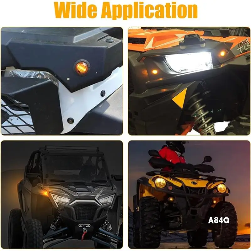 Universal ATV Turn Signal Kit With Column Turn Switch For Polaris, Pioneer, Talon, Can-Am, Kawasaki, Arctic Cat
Universal ATV Turn Signal Kit With Column Turn Switch For Polaris, Pioneer, Talon, Can-Am, Kawasaki, Arctic Cat