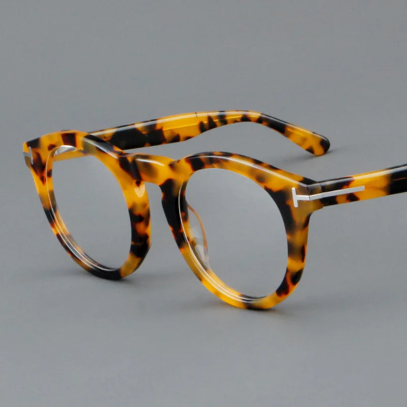 Acetate Frame for Men Retro Round Optical Frame Customize Prescription Eyeglasses Frame Luxury Brand Design Optical Eyewear
Acetate Frame for Men Retro Round Optical Frame Customize Prescription Eyeglasses Frame Luxury Brand Design Optical Eyewear