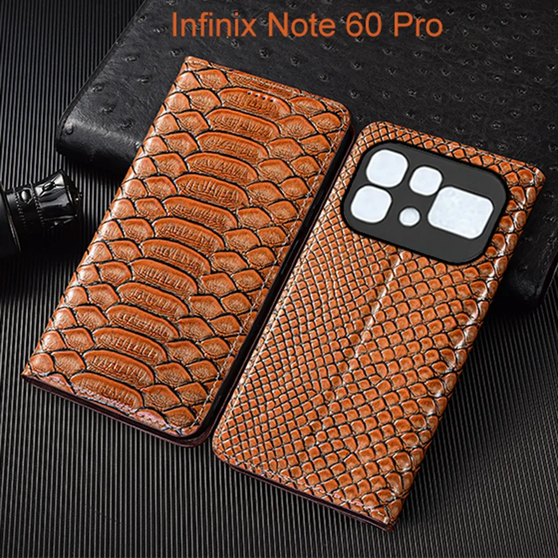 Genuine Leather Flip Case For Infinix Note 60 Pro Phone Cover Card Cases Python Pattern Handmade
Genuine Leather Flip Case For Infinix Note 60 Pro Phone Cover Card Cases Python Pattern Handmade