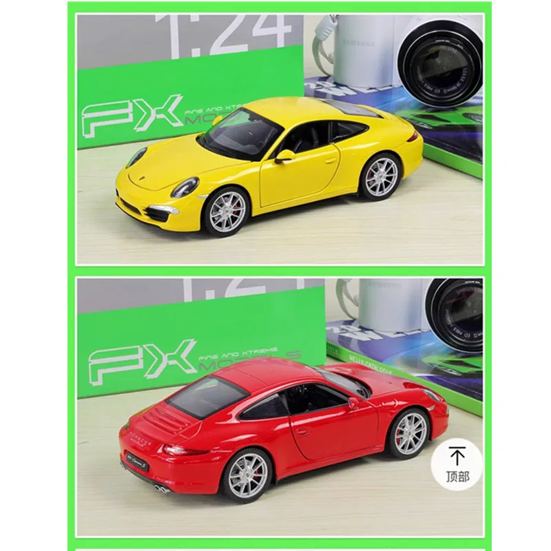 New Product 1/24 Scale Porsche 911 Carrera S Simulation Alloy Car Figurine Toy Model Scene Matching Ornaments Gifts Collectibles
New Product 1/24 Scale Porsche 911 Carrera S Simulation Alloy Car Figurine Toy Model Scene Matching Ornaments Gifts Collectibles