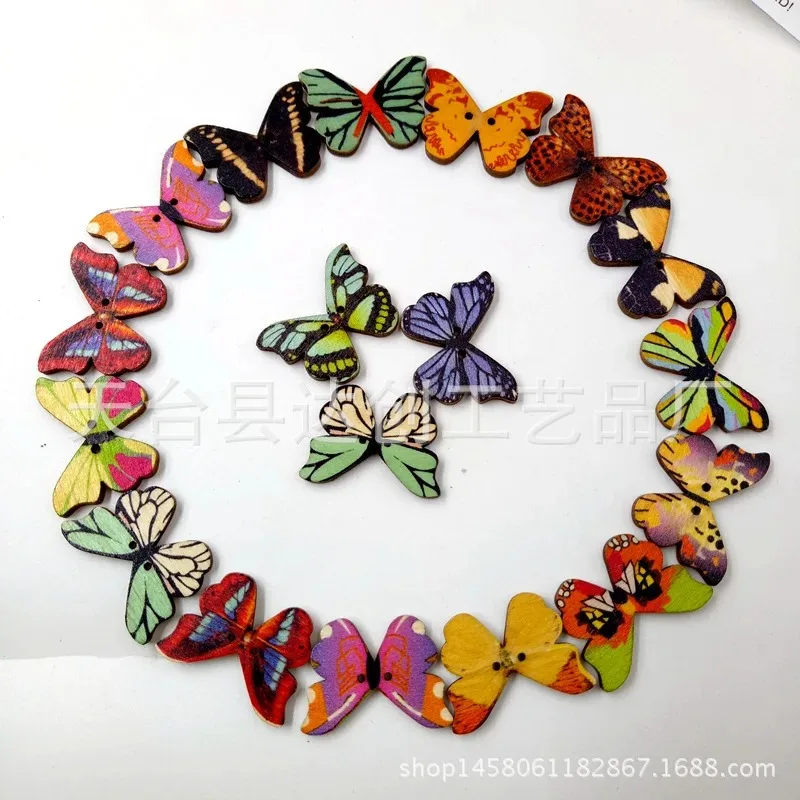 Spot color 28MM cartoon butterfly DIY accessories buttons handmade decoration mixed
Spot color 28MM cartoon butterfly DIY accessories buttons handmade decoration mixed