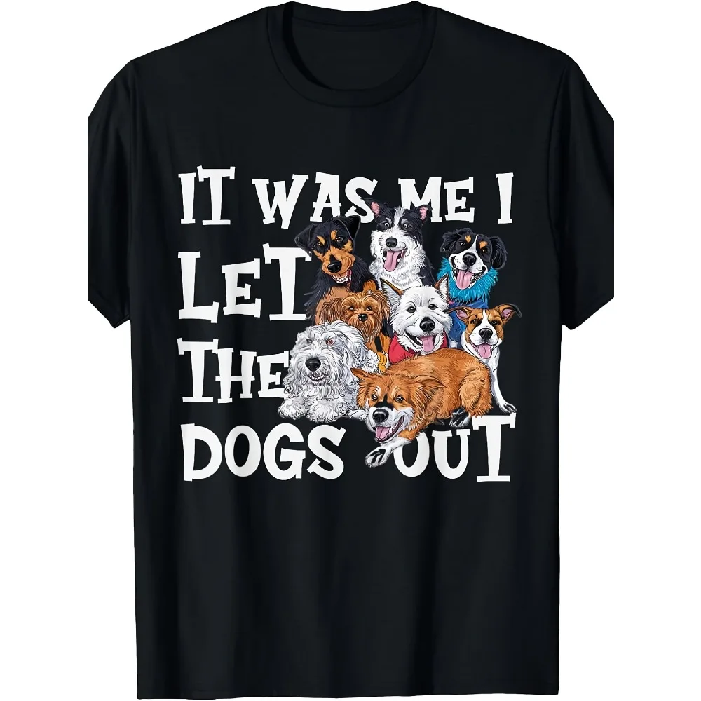 Humorous Gift for Dog Enthusiasts: I Was The One Who Let The Dogs Out T-Shirt
Humorous Gift for Dog Enthusiasts: I Was The One Who Let The Dogs Out T-Shirt