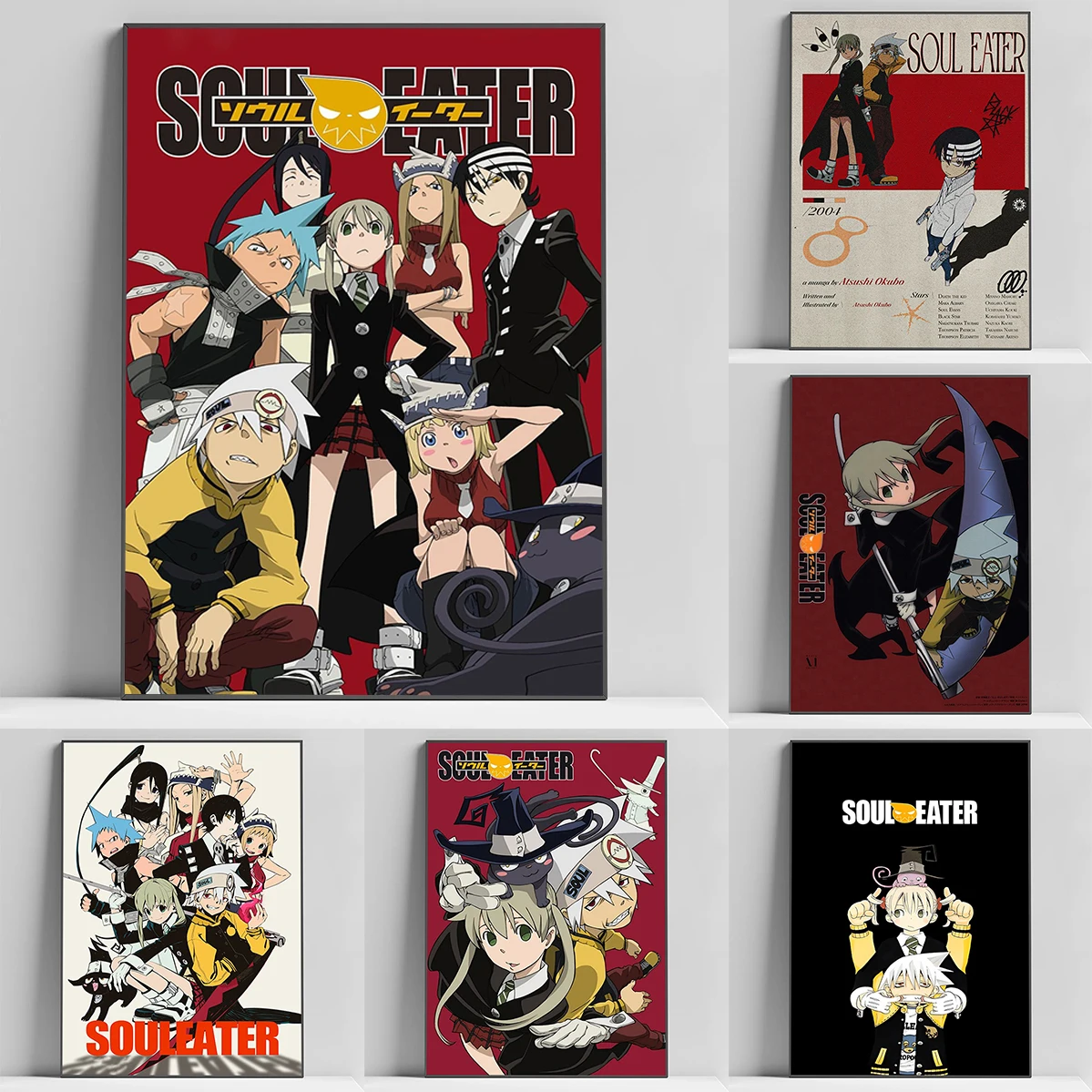 Anime Soul Eater Poster Home and Decoration Living Room Decorative Wall Frames Coffee House Bar Interior Posters Bedroom Decor
Anime Soul Eater Poster Home and Decoration Living Room Decorative Wall Frames Coffee House Bar Interior Posters Bedroom Decor