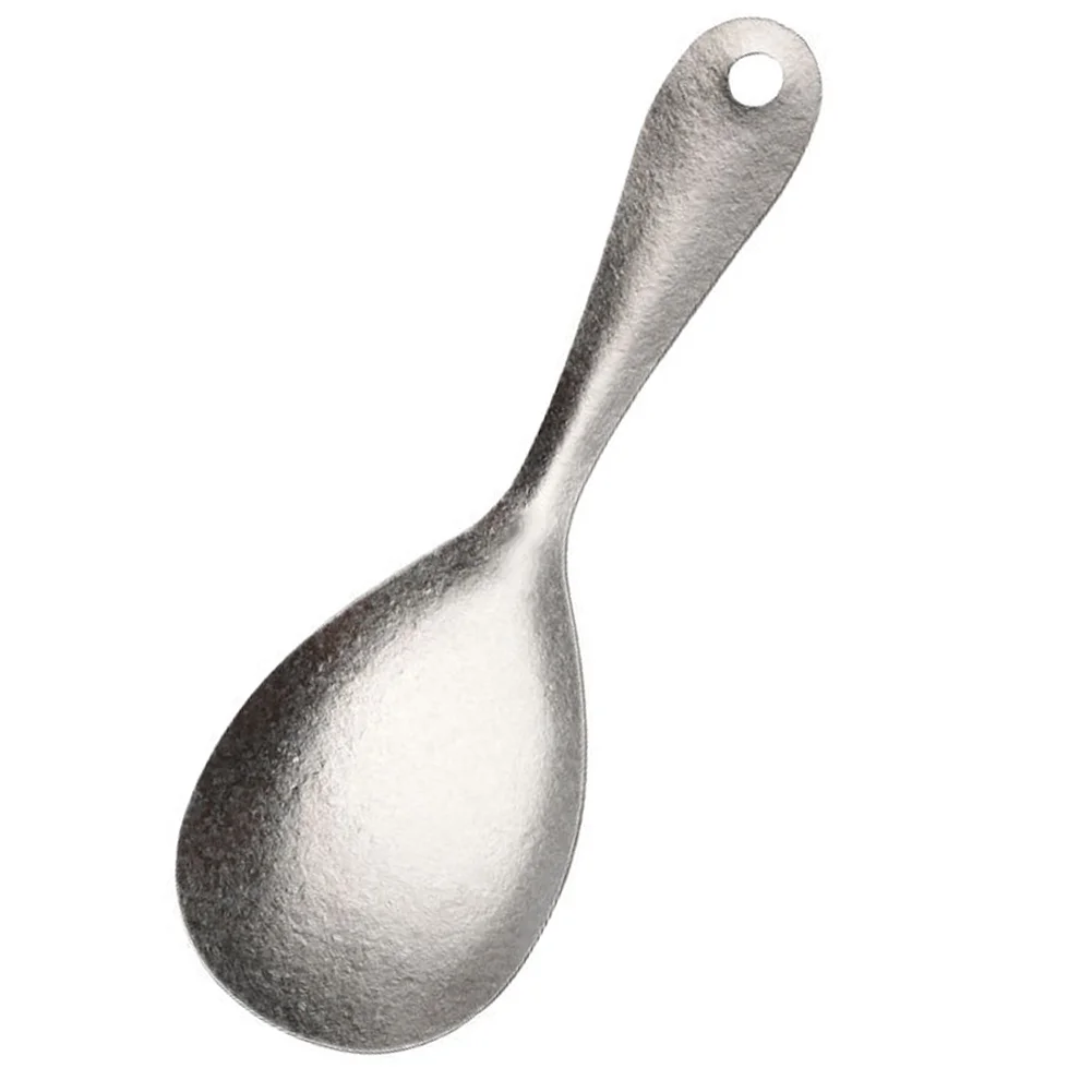 Pure Titanium Rice Spoon Lightweight Heat Resistant Tableware For Camping Outdoor Dining Hiking Cooking Utensil
Pure Titanium Rice Spoon Lightweight Heat Resistant Tableware For Camping Outdoor Dining Hiking Cooking Utensil