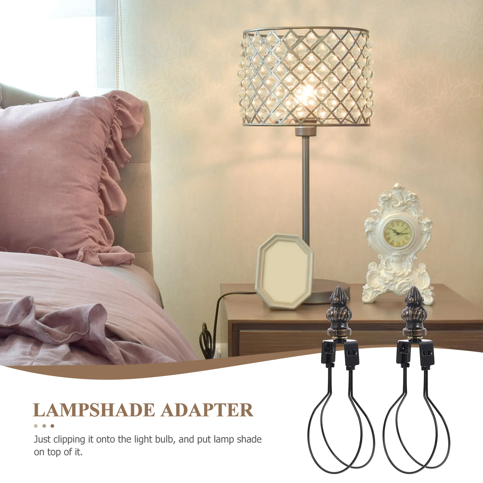 2 set 2 Sets Clip On Shade Adapter Round Light Bulb Holder Durable Alloy Lamp Bulb Clamp Diy Lighting Accessories Lamp Parts
2 set 2 Sets Clip On Shade Adapter Round Light Bulb Holder Durable Alloy Lamp Bulb Clamp Diy Lighting Accessories Lamp Parts
