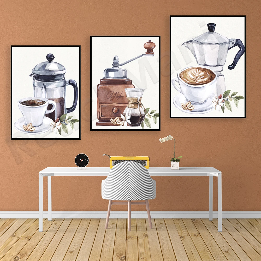 Kitchen Poster Coffee Food Beverage Canvas Print Modern Picture Restaurant Decor Wall Art Painting
Kitchen Poster Coffee Food Beverage Canvas Print Modern Picture Restaurant Decor Wall Art Painting