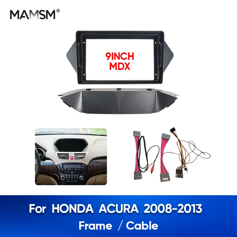 MAMSM для HONDA ACURA MDX 2008-2013 9-дюймовый автомобильный DVD-радио Android Fascia мультимедийное видео аудио стерео панель рамка жгут проводов
MAMSM для HONDA ACURA MDX 2008-2013 9-дюймовый автомобильный DVD-радио Android Fascia мультимедийное видео аудио стерео панель рамка жгут проводов