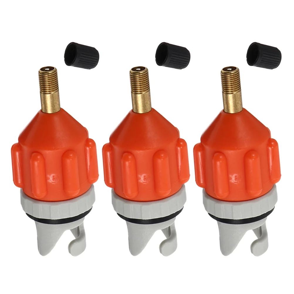3 Pcs Gas Nozzle Adapter Inflatable Boat Air Valve Pump Converter for Inflatables Supplies Paddle Board
3 Pcs Gas Nozzle Adapter Inflatable Boat Air Valve Pump Converter for Inflatables Supplies Paddle Board