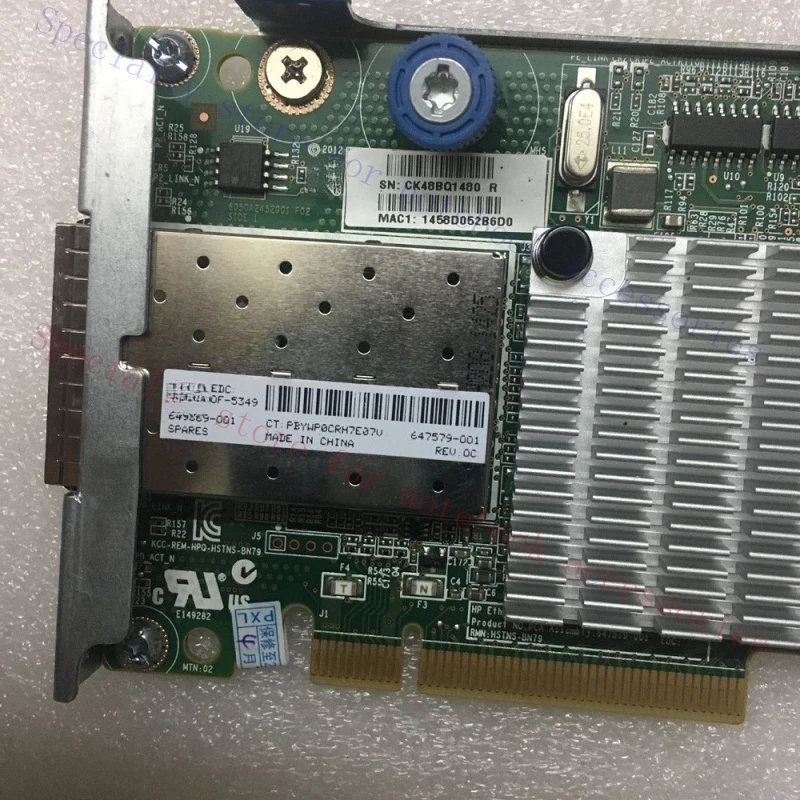 R+ For HP Proliant Gen8 530FLR-SFP+ 2-Port 10Gb 10GbE Ethernet 647581-B21 649869-001
R+ For HP Proliant Gen8 530FLR-SFP+ 2-Port 10Gb 10GbE Ethernet 647581-B21 649869-001