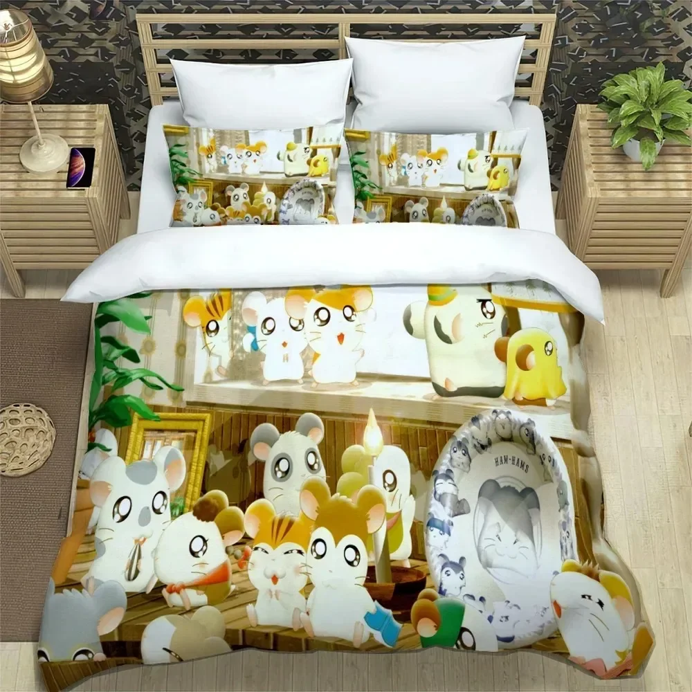 3D Printing Cartoon Lovely Hamtaro Bedding Set Duvet Cover Pillow Set Birthday Gift Children quilt cover Bedding Home Textiles
3D Printing Cartoon Lovely Hamtaro Bedding Set Duvet Cover Pillow Set Birthday Gift Children quilt cover Bedding Home Textiles