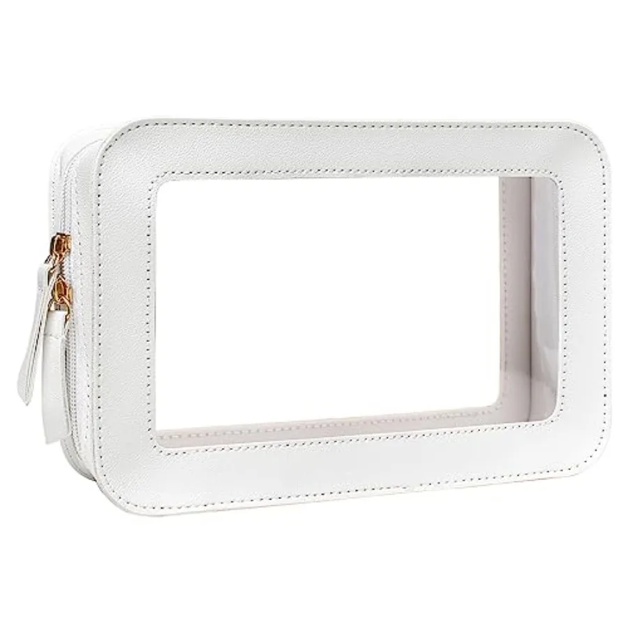 Clear Makeup Bag Small, TSA Approved Portable Toiletry Bag with Zipper Cosmetic Travel Bag Makeup Organizer Case Mini Makeup Po
Clear Makeup Bag Small, TSA Approved Portable Toiletry Bag with Zipper Cosmetic Travel Bag Makeup Organizer Case Mini Makeup Po