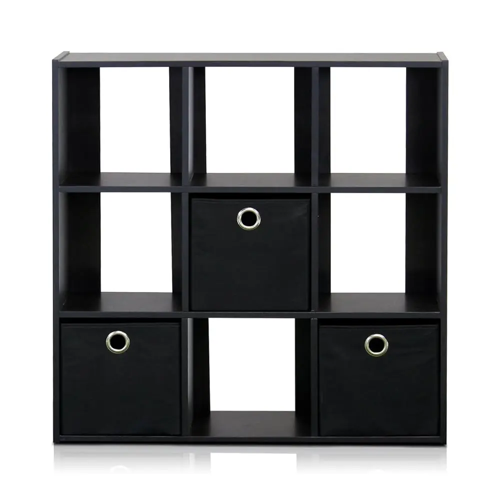 Simplistic 9-Cube Organizer With Bins, Small Size (Assembled Unit Dimensions : 7.9""D X 26.5""W X 26.7""H Hes),
Simplistic 9-Cube Organizer With Bins, Small Size (Assembled Unit Dimensions : 7.9""D X 26.5""W X 26.7""H Hes),