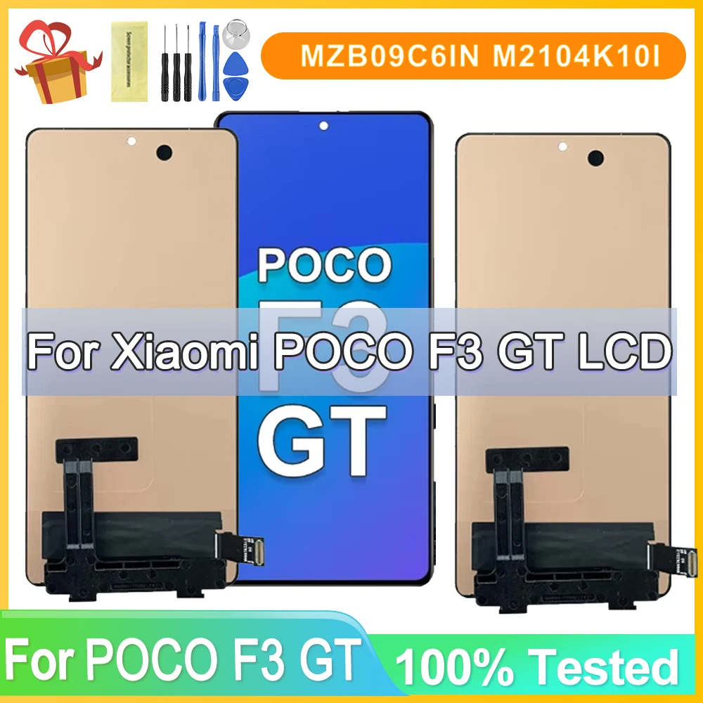 6.67'' For Xiaomi Poco F3 GT Display Screen Frame Touch Panel Digitizer For Xiaomi POCO F3 GT MZB09C6IN M2104K10I Screen
6.67'' For Xiaomi Poco F3 GT Display Screen Frame Touch Panel Digitizer For Xiaomi POCO F3 GT MZB09C6IN M2104K10I Screen