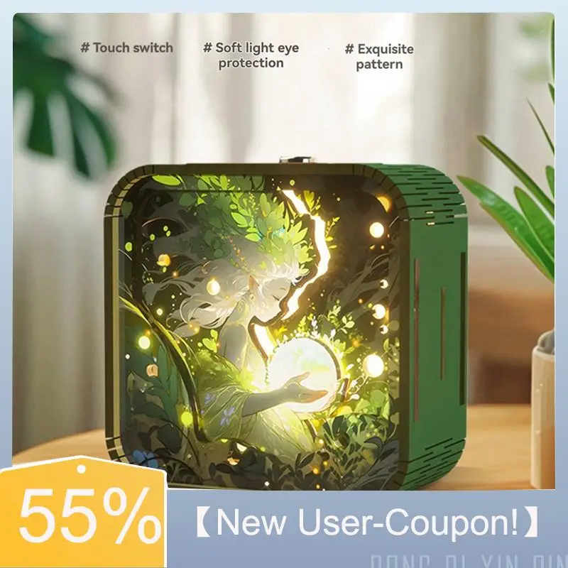 A81M Новый сенсорный мультфильм «сделай сам», деревянные стерео атмосферные огни, подарки на выпускной сезон, ночник, подарки
A81M Новый сенсорный мультфильм «сделай сам», деревянные стерео атмосферные огни, подарки на выпускной сезон, ночник, подарки