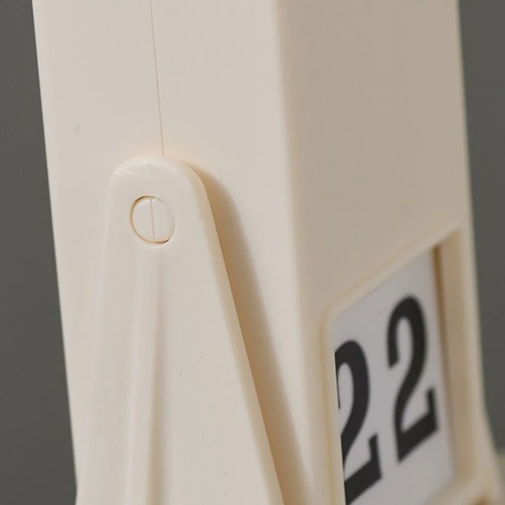 Tabletop Ornament Light Luxury Flip Calendar Nordic Retro Desk Calendar Beige Plastic Rotating Calendar Bedroom
Tabletop Ornament Light Luxury Flip Calendar Nordic Retro Desk Calendar Beige Plastic Rotating Calendar Bedroom