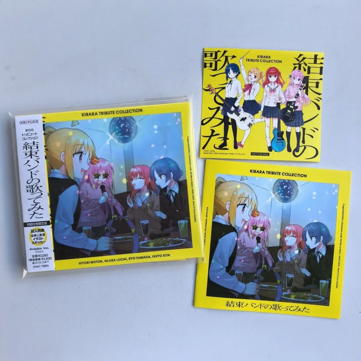 БОКЧИ ТЕХ РОК! Kessoku Band No Uta Tte Mita - KIRARA TRIBUTE COLLECTION: Саундтрек к аниме, альбом японской рок-группы для девочек
БОКЧИ ТЕХ РОК! Kessoku Band No Uta Tte Mita - KIRARA TRIBUTE COLLECTION: Саундтрек к аниме, альбом японской рок-группы для девочек