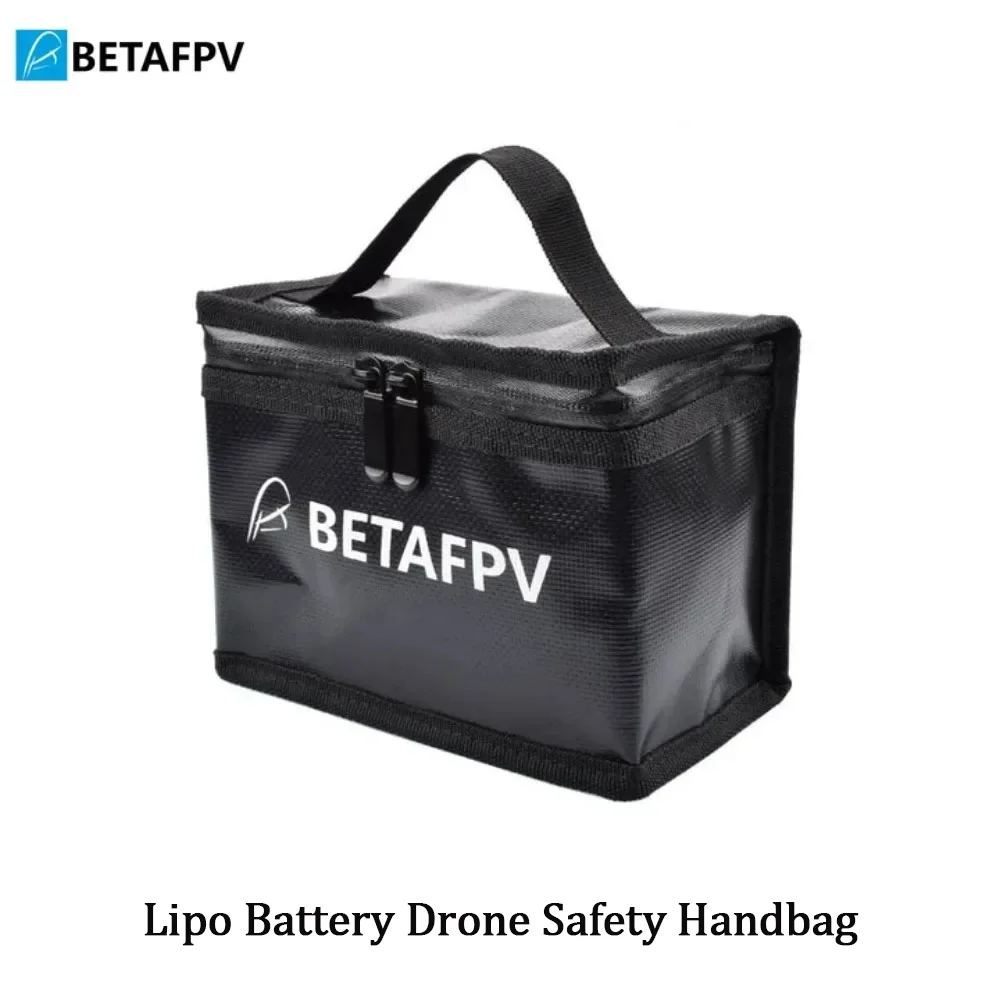 BETAFPV Lipo Battery Fireproof Bag, Explosion-Proof Safety Storage Pouch for RC FPV Drone Battery Charging and Transport
BETAFPV Lipo Battery Fireproof Bag, Explosion-Proof Safety Storage Pouch for RC FPV Drone Battery Charging and Transport