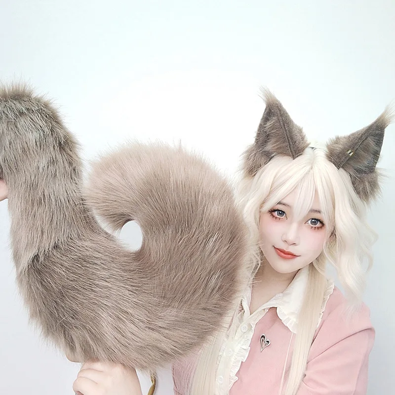 Cute Plush Squirrel Tail and Ears Headband Set Furry Animal Role Play Costume for Halloween Party Nightclub Jk Cosplay
Cute Plush Squirrel Tail and Ears Headband Set Furry Animal Role Play Costume for Halloween Party Nightclub Jk Cosplay