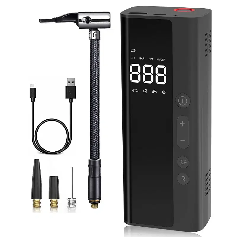 jinanjunWireless Car Air Compressor, 8000mAh 150PSI Rechargeable Battery, 60W Electric Tire Inflator Pump For Motorcycle Bike Ty
jinanjunWireless Car Air Compressor, 8000mAh 150PSI Rechargeable Battery, 60W Electric Tire Inflator Pump For Motorcycle Bike Ty