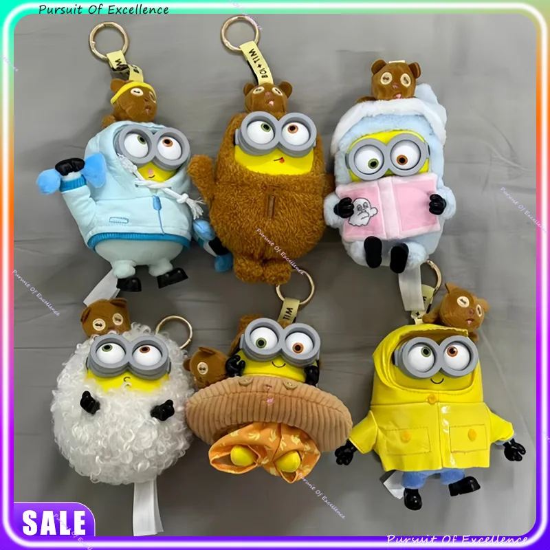 Authentic Bob & Tim Minions Friends Together Blind Box Plush Backpack Keychain Adorable Plush Toy Christmas New Year Gifts
Authentic Bob & Tim Minions Friends Together Blind Box Plush Backpack Keychain Adorable Plush Toy Christmas New Year Gifts