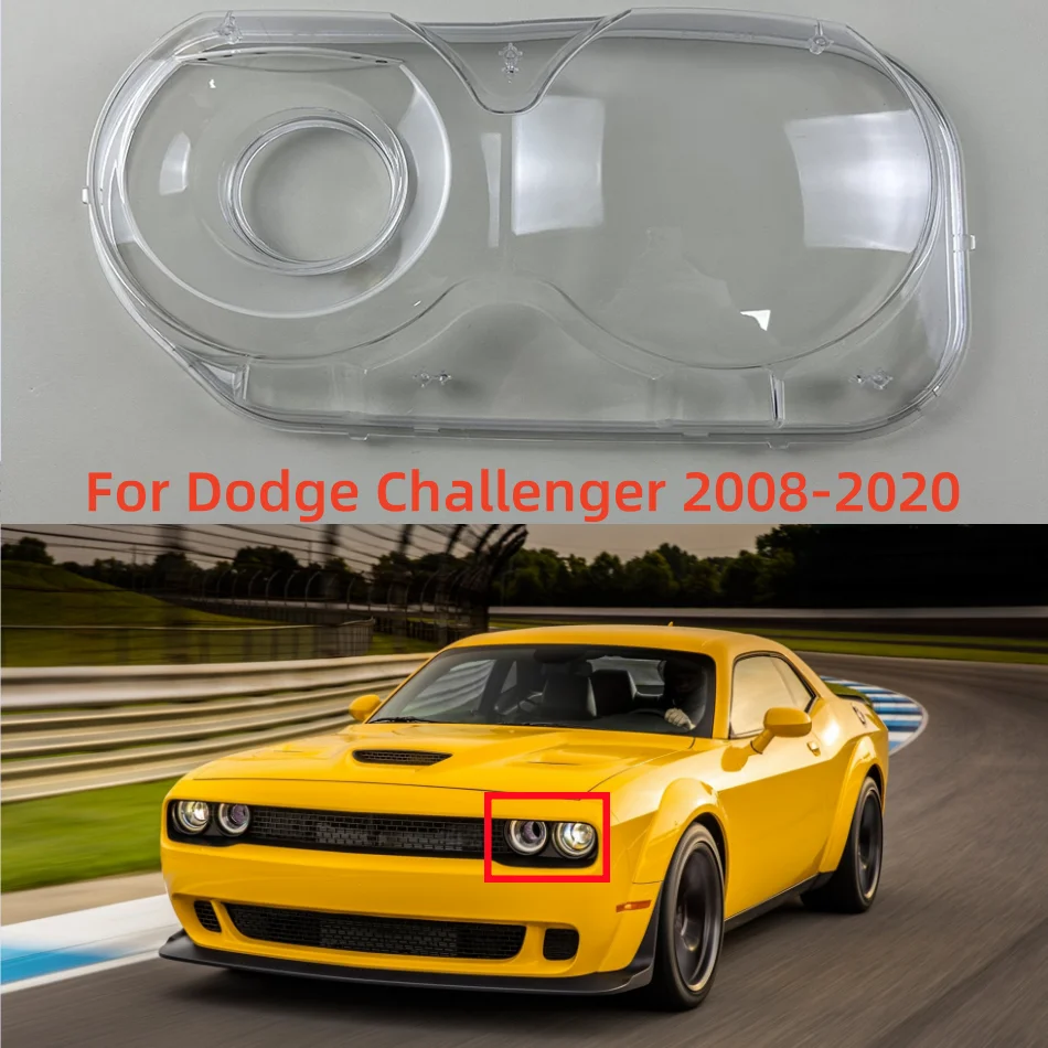 For Dodge Challenger 2008 to 2020 Headlamp Housing Transparent Lampshades Lamp Shell Masks Headlights Cover Lens Plexiglass
For Dodge Challenger 2008 to 2020 Headlamp Housing Transparent Lampshades Lamp Shell Masks Headlights Cover Lens Plexiglass