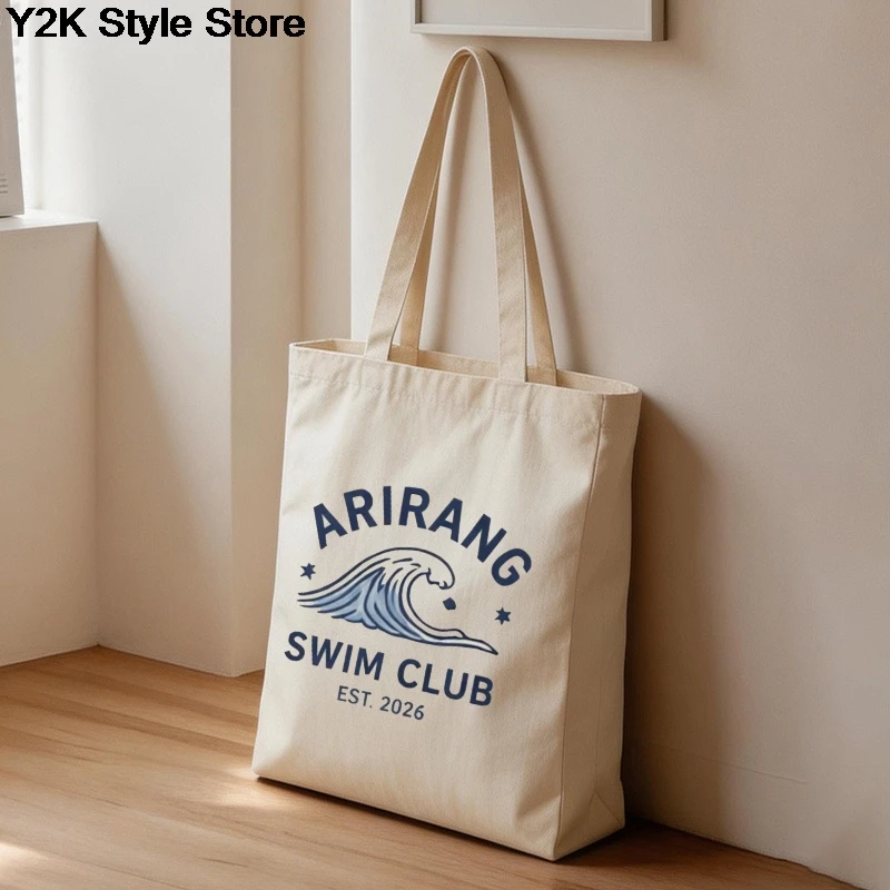 Large capacity travel canvas bag for men and women's leisure bags Keep Swimming bag
Large capacity travel canvas bag for men and women's leisure bags Keep Swimming bag