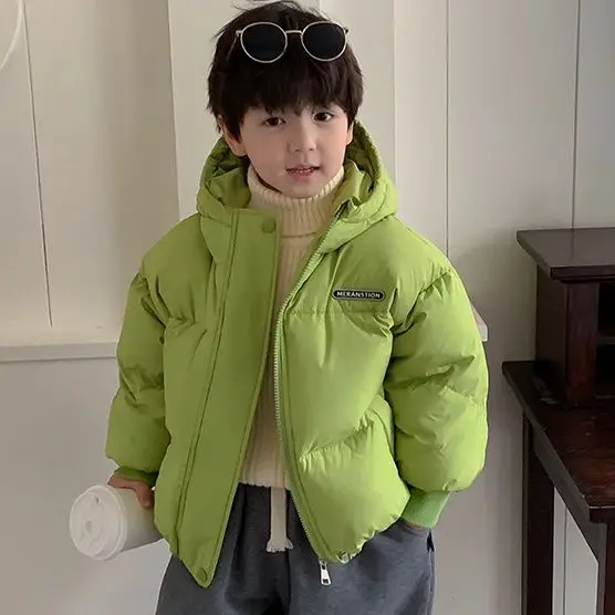 Winter new thick down cotton for children winter hooded cotton jacket boys cotton children's down short style
Winter new thick down cotton for children winter hooded cotton jacket boys cotton children's down short style