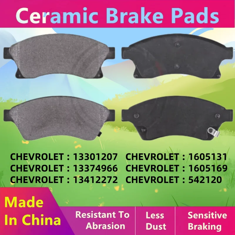 For Chevrolet Cruze (J300) (2008-2016) Front Brake Pads 13301207/Auto Parts D1522
For Chevrolet Cruze (J300) (2008-2016) Front Brake Pads 13301207/Auto Parts D1522
