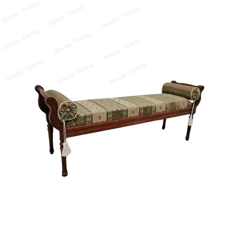 Bedside stool European solid wood adult shoe change retro fabric entrance sofa fall stool
Bedside stool European solid wood adult shoe change retro fabric entrance sofa fall stool