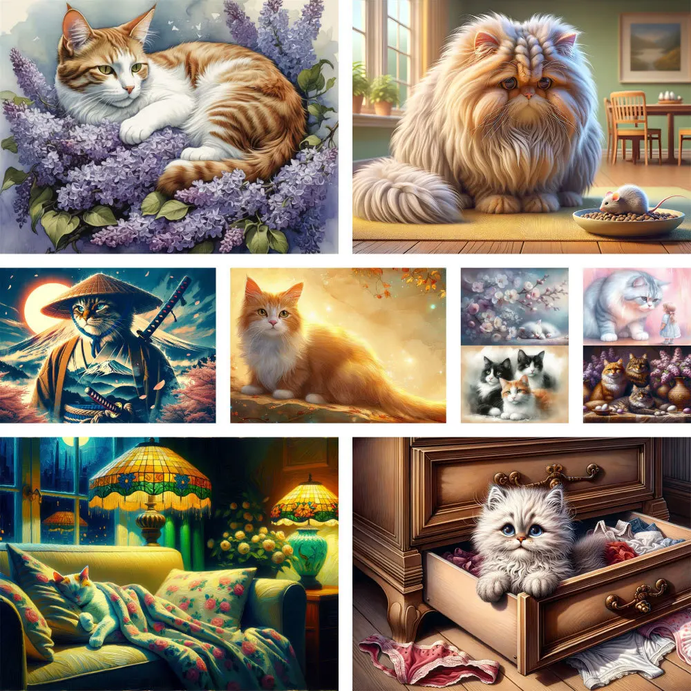 Animal Pet Cat Printed 11CT Cross Stitch Full Kit DIY Embroidery Knitting Needlework Handiwork Painting Stamped Wholesale Needle
Animal Pet Cat Printed 11CT Cross Stitch Full Kit DIY Embroidery Knitting Needlework Handiwork Painting Stamped Wholesale Needle