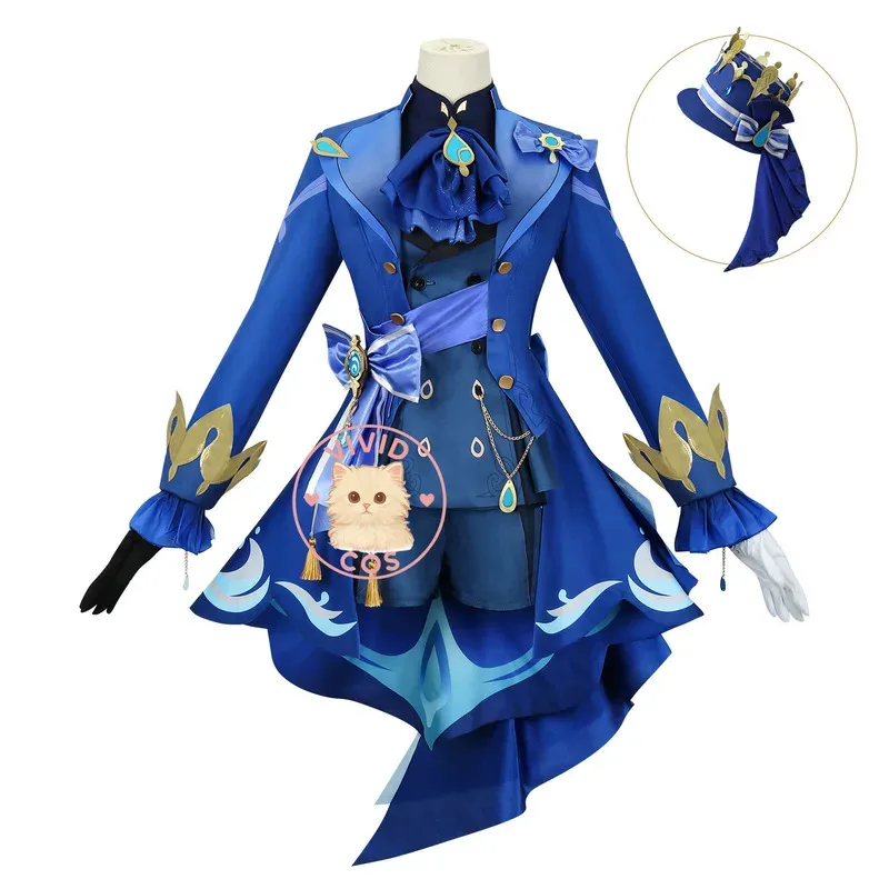 Популярный костюм для косплея Genshin Impact, игра, аниме Furina, наряды для ролевых игр, полный комплект для женщин, наряд Comic Con на Хэллоуин
Популярный костюм для косплея Genshin Impact, игра, аниме Furina, наряды для ролевых игр, полный комплект для женщин, наряд Comic Con на Хэллоуин