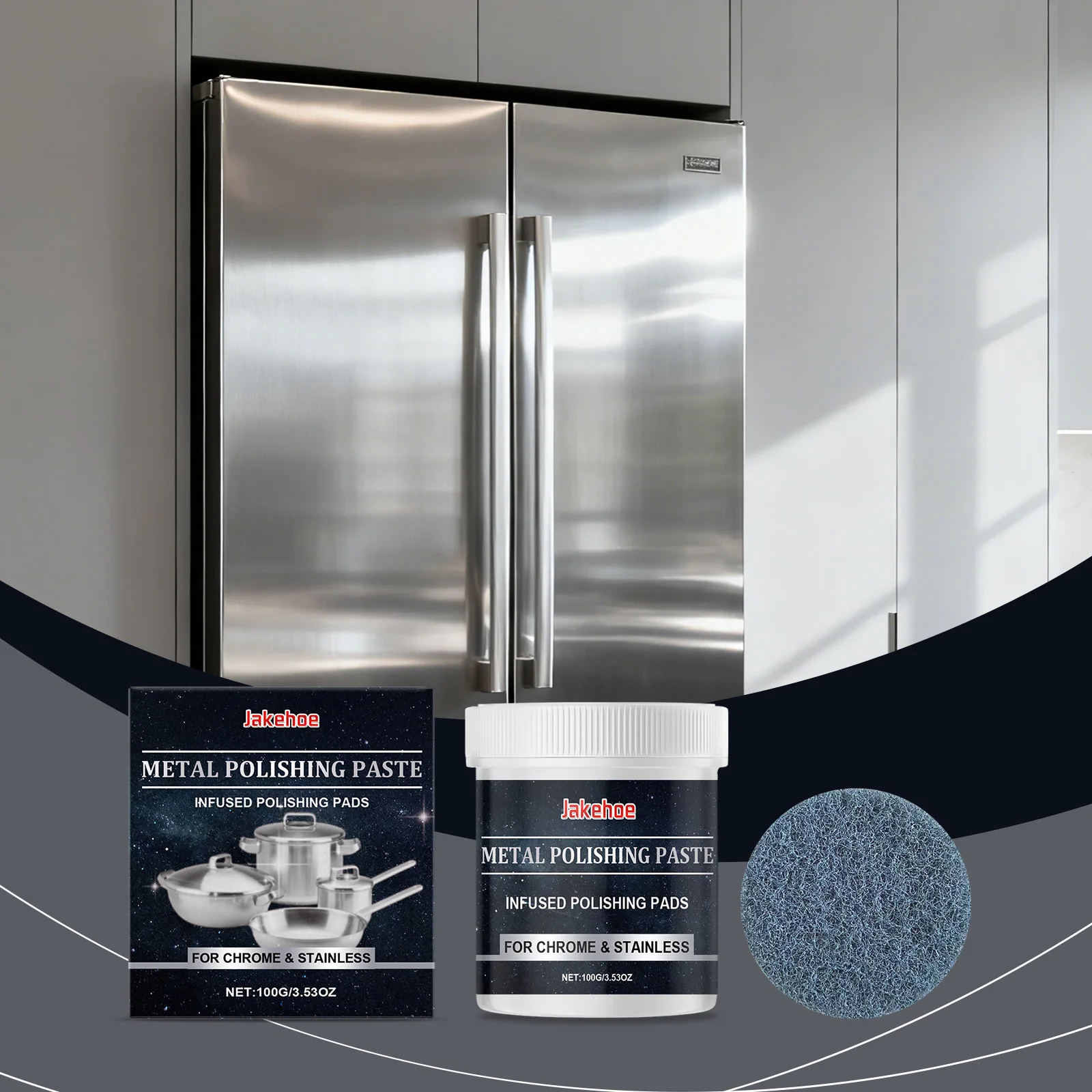 Stainless Steel Cleaning Paste Pot Bottom Rust Removal Cookware Black Scale Cleaning Kitchen Degreaser Kitchenware Stain Cleaner
Stainless Steel Cleaning Paste Pot Bottom Rust Removal Cookware Black Scale Cleaning Kitchen Degreaser Kitchenware Stain Cleaner